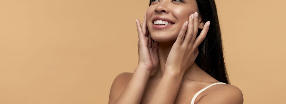 Attractive smile of a pretty lady | Get PRP Facial in Beauty Boost Med Spa at Newport Beach, CA